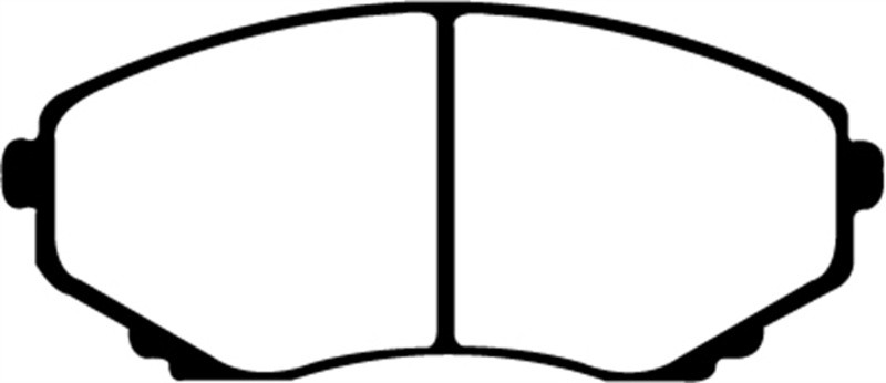 EBC DP61121 Greenstuff 6000 Elite Front Brake Pads, Mazda MPV 2.5 2000-2002