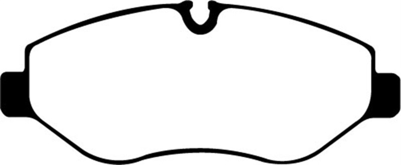 EBC DP61926 Greenstuff 6000 Elite Front Brake Pads, Dodge Sprinter 2500 2007+