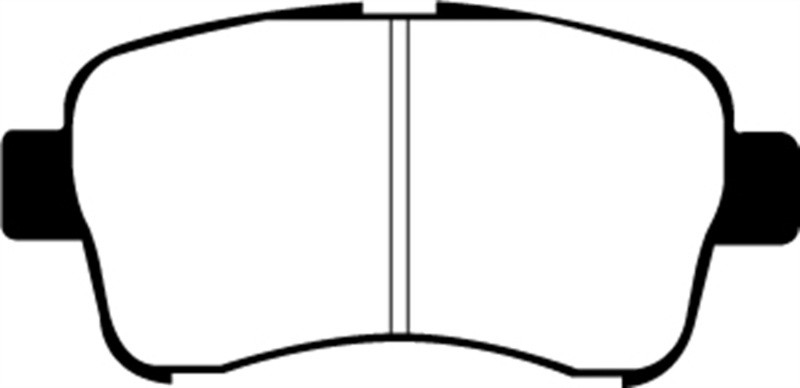 EBC DP21699 Greenstuff 2000 Front Brake Pads, Suzuki Aerio 2.0 2001-2004