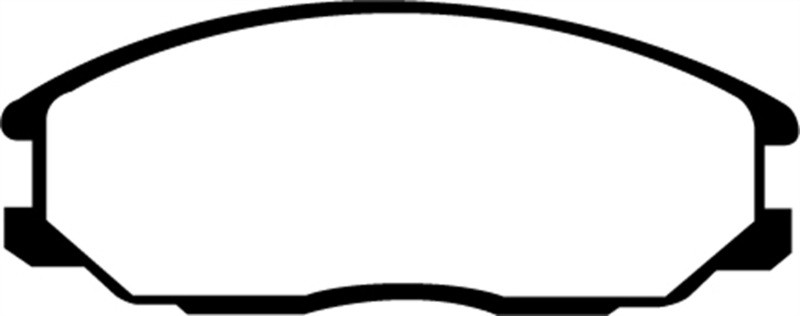 EBC DP61332 Greenstuff 6000 Elite Front Brake Pads, Hyundai Santa Fe 2.4 2001-2006