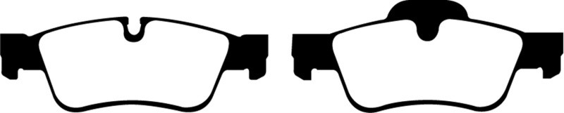 EBC DP21593 Greenstuff 2000 Rear Brake Pads, Mercedes-Benz R-Class R320 3.0 TD 2007-2009