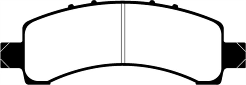EBC 02 Cadillac Escalade 5.3 (Akebono rear caliper) Ultimax2 Rear Brake Pads