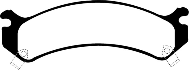 EBC DP61305 Greenstuff 6000 Elite Front Brake Pads, Chevrolet Avalanche 8.1 (2500) 2002