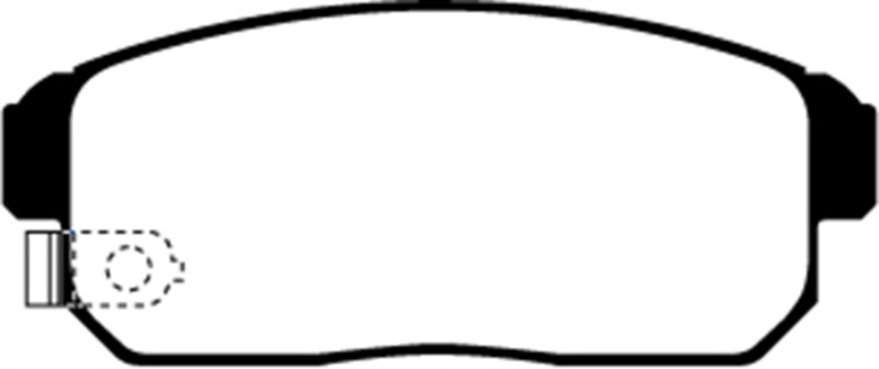 EBC DP21691 Greenstuff 2000 Rear Brake Pads, Infiniti G20 2.0 2002-2003