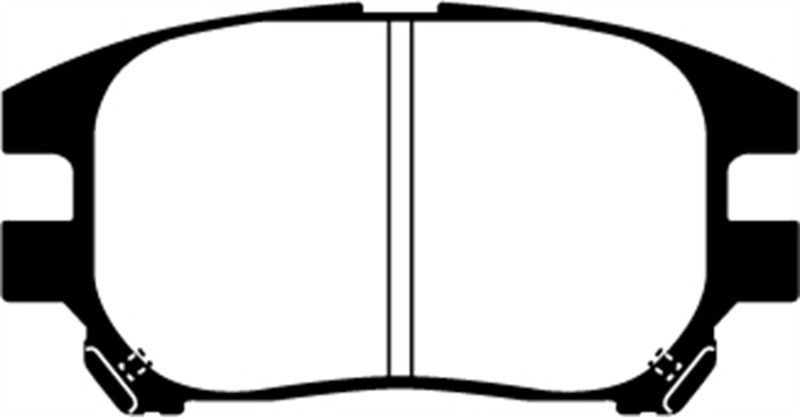 EBC DP61658 Greenstuff 6000 Elite Front Brake Pads, Lexus RX300 3.0 2WD 2002-2003