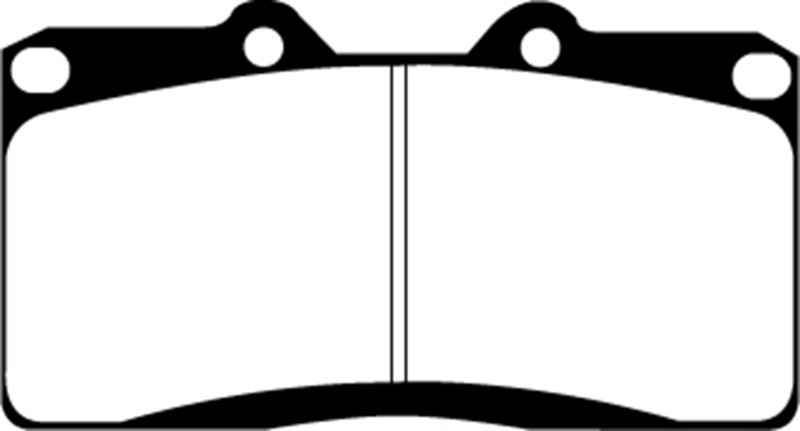 EBC DP21097 Greenstuff 2000 Front Brake Pads, Dodge Stealth 3.0 4WD 1991-1993