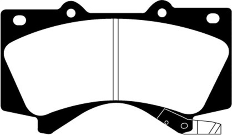 EBC DP41815R Yellowstuff Front Brake Pads, Lexus LX570 5.7 2008+