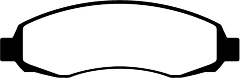 EBC DP61647 Greenstuff 6000 Elite Front Brake Pads, Dodge Dakota 2WD 3.7 2003-2004