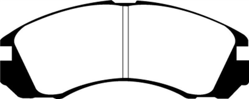 EBC DP2954 Greenstuff 2000 Front Brake Pads, Dodge Stealth 3.0 2WD 1991-1996