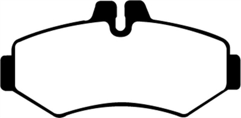 EBC DP61298 Greenstuff 6000 Elite Rear Brake Pads, Dodge Sprinter 2500 Bosch 2003-2005