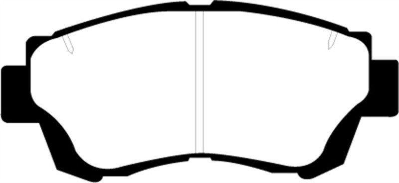 EBC DP2874 Greenstuff 2000 Front Brake Pads, Lexus ES300 3.0 1992-1996