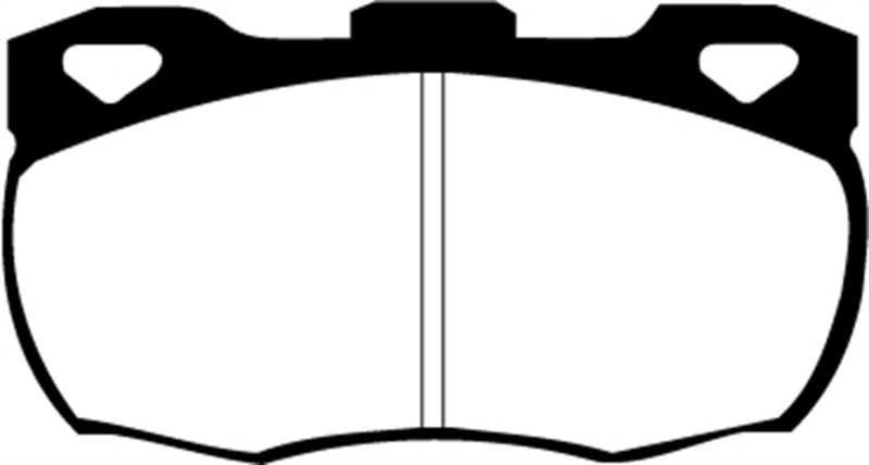 EBC DP6708 Greenstuff 6000 Elite Front Brake Pads, Land Rover Defender 1992-1997