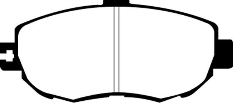 EBC DP21006 Greenstuff 2000 Front Brake Pads, Lexus LS400 4.0 1993-1994
