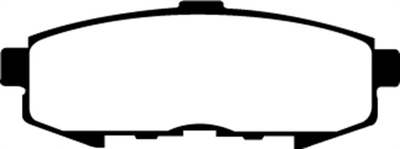 EBC DP61733 Greenstuff 6000 Elite Rear Brake Pads, Mazda MPV 3.0 2004-2006