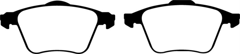 EBC DP21679 Greenstuff 2000 Front Brake Pads, Volvo S60 2.5 Turbo T5 2008-2010