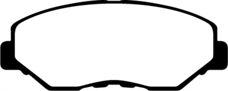 EBC 13-15 Acura ILX 1.5 Hybrid Redstuff Front Brake Pads