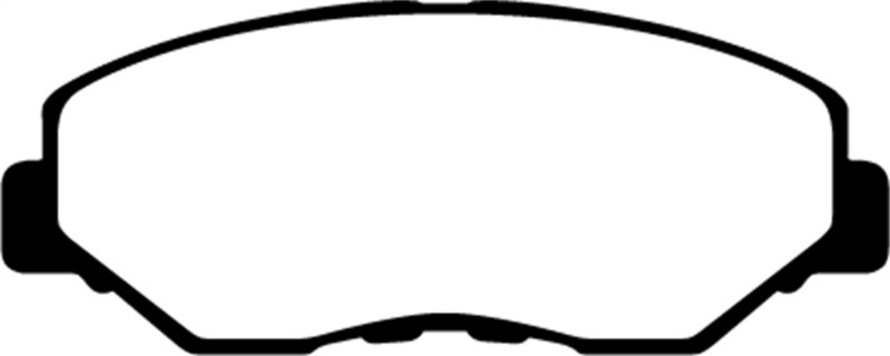 EBC DP41655R Yellowstuff Front Brake Pads, Acura ILX 1.5 Hybrid 2013-2015