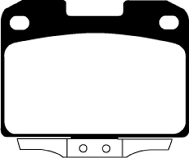 EBC DP21098 Greenstuff 2000 Rear Brake Pads, Dodge Stealth 3.0 4WD 1994-1996