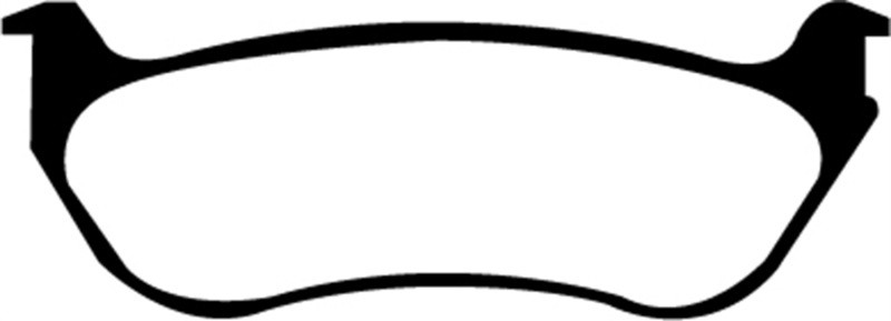EBC 95-97 Ford Crown Victoria 4.6 (Phenolic Pistons) Redstuff Rear Brake Pads