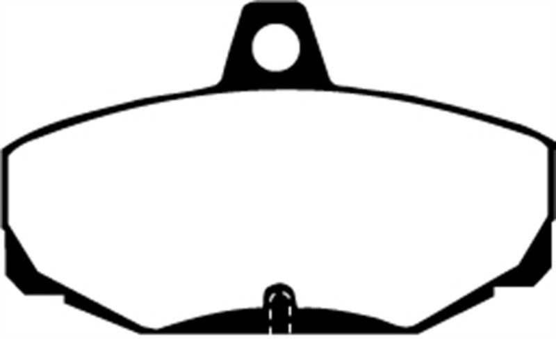 EBC DP2617 Greenstuff 2000 Rear Brake Pads, Ac Ace 5.0 1996-2000