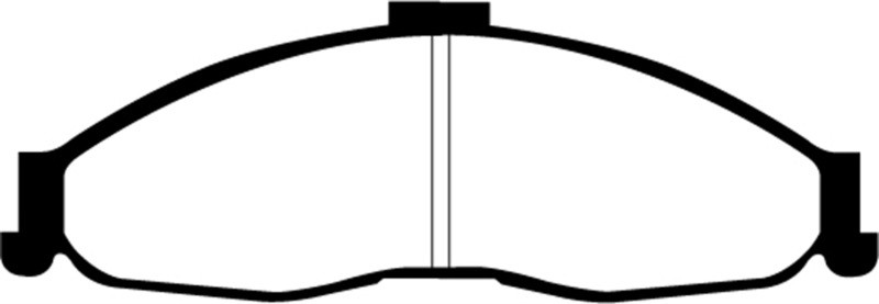 EBC DP21239 Greenstuff 2000 Front Brake Pads, Chevrolet Camaro (4th Gen) 3.8 1998-2002
