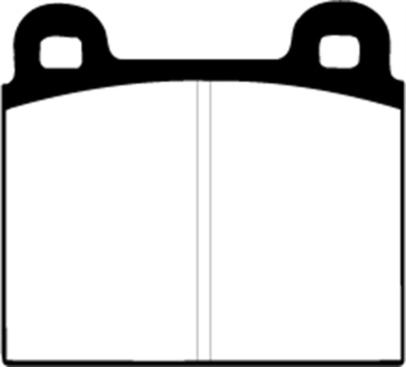 EBC DP2103 Greenstuff 2000 Front Brake Pads, Alfa Romeo 1750 1.75 1968-1972