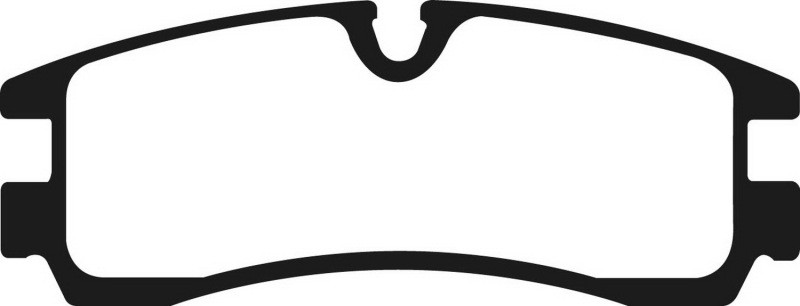 EBC DP21621/2 Greenstuff 2000 Rear Brake Pads, Cadillac Seville 4.6 1998-2004