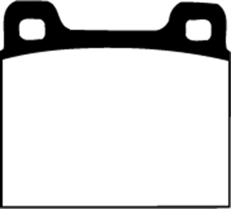 EBC DP2104 Greenstuff 2000 Front Brake Pads, Alfa Romeo Alfasud 1.2 1977-1984