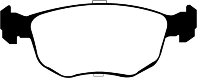 EBC DP2956 Greenstuff 2000 Front Brake Pads, Ford Contour 2.5 SVT 1998-1999