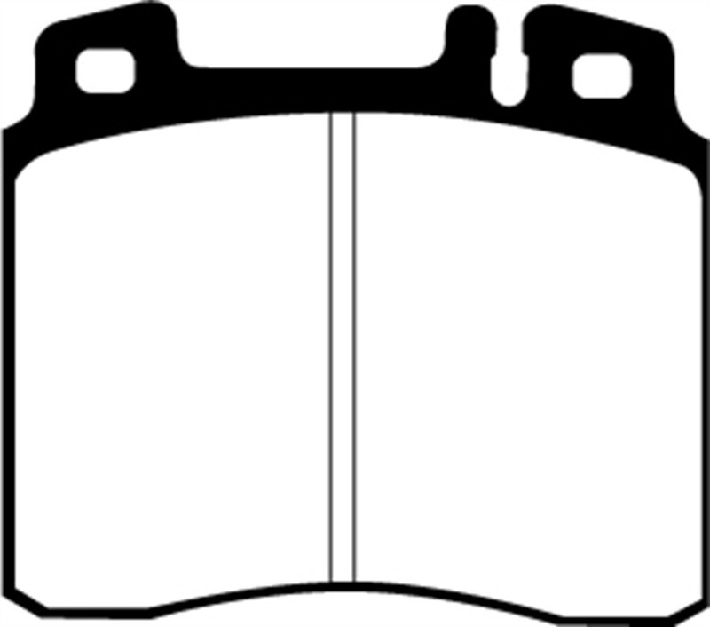 EBC DP2963 Greenstuff 2000 Front Brake Pads, Mercedes-Benz CL500 5.0 1998-1999