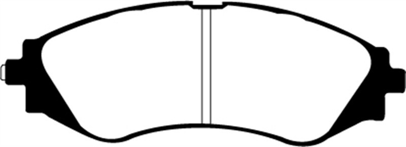 EBC DP31209C Redstuff Ceramic Front Brake Pads, Daewoo Leganza 2.2 1999+