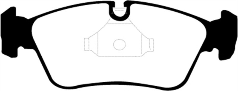 EBC DP21211 Greenstuff 2000 Front Brake Pads, BMW Z3 2.5 1999-2002