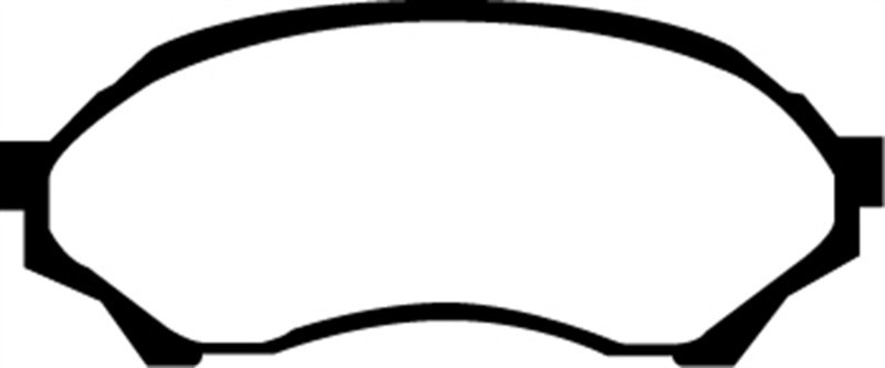 EBC DP41302R Yellowstuff Front Brake Pads, Mazda Protege 1.6 1999-2002