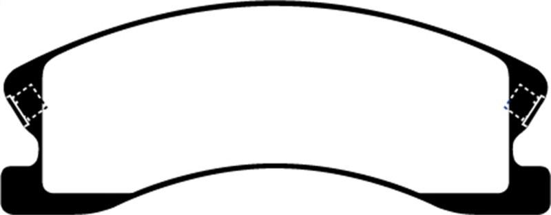EBC DP41664R Yellowstuff Front Brake Pads, Jeep Grand Cherokee 4.0 (Akebono) 1999-2004