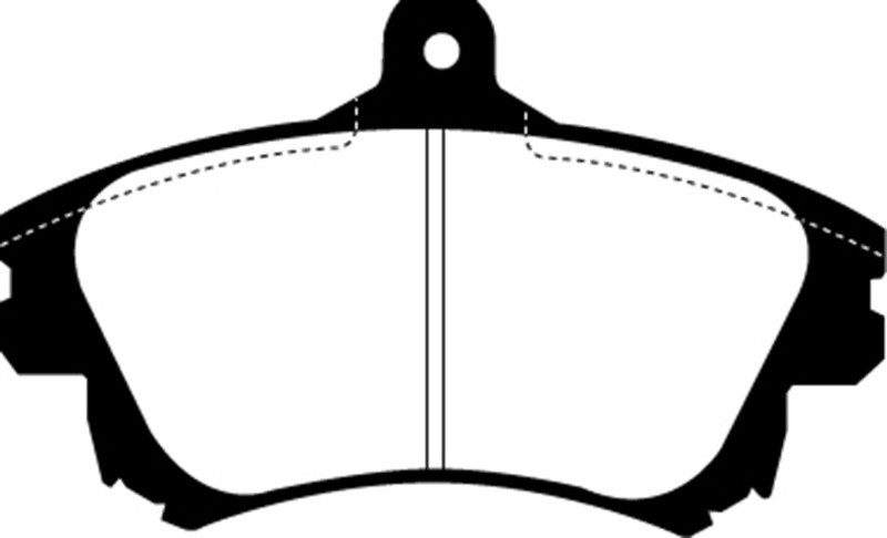 EBC DP21139 Greenstuff 2000 Front Brake Pads, Volvo S40 1.9 Turbo T4 (200 BHP) 1999-2004