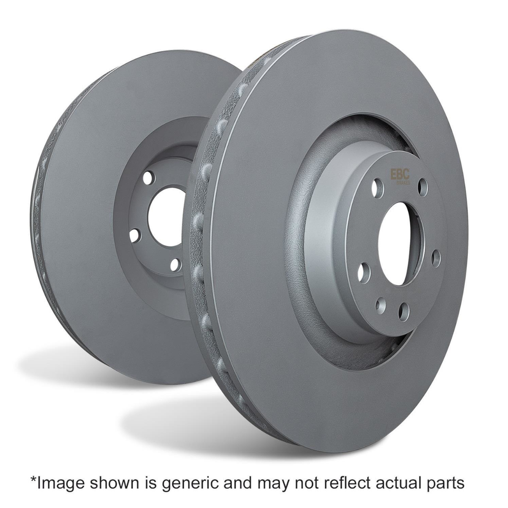 EBC RK7347 RK Series 298mm Rear Brake Rotor (Pair), Cadillac CTS 2.6 2002-2005