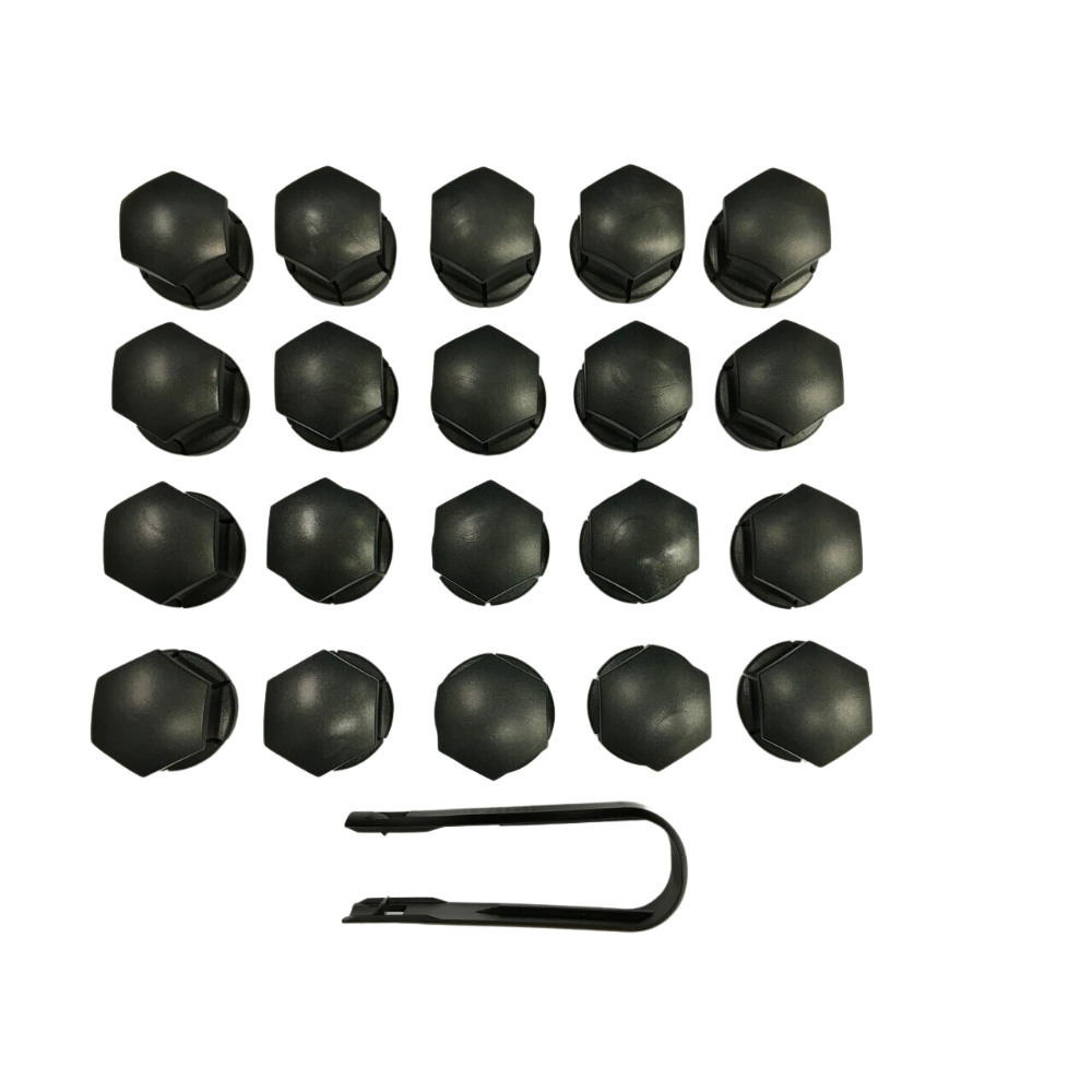 Genuine Volvo 31660916 Genuine Volvo Wheel Bolt Cover Kit, Tech Matte Grey