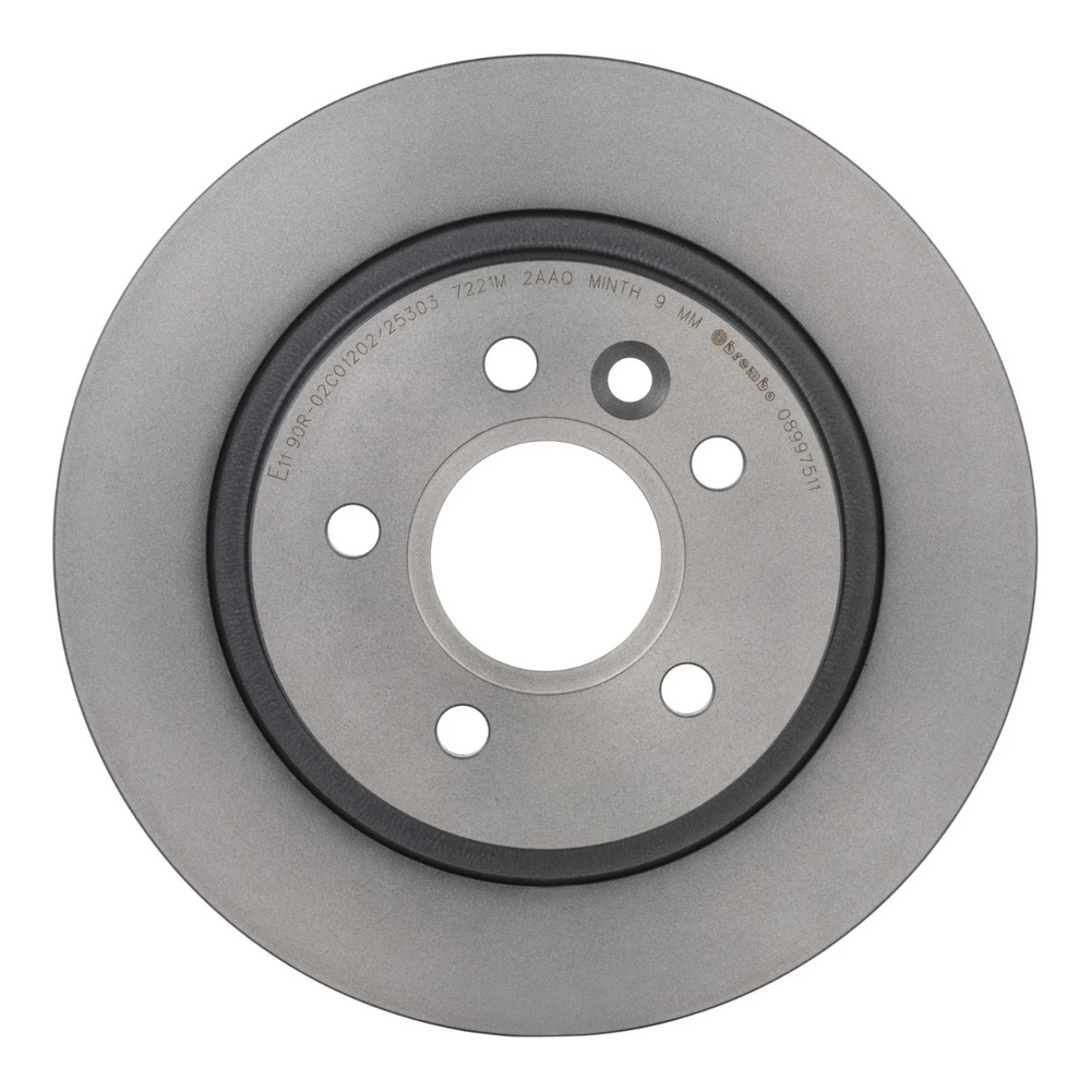 Brembo Rear Brake Rotor, Volvo S40/V50, C30/C70 08.9975.11
