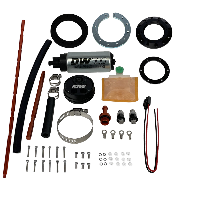 DeatschWerks Universal In-Tank Pump Mount w/DW300 340lph Fuel Pump