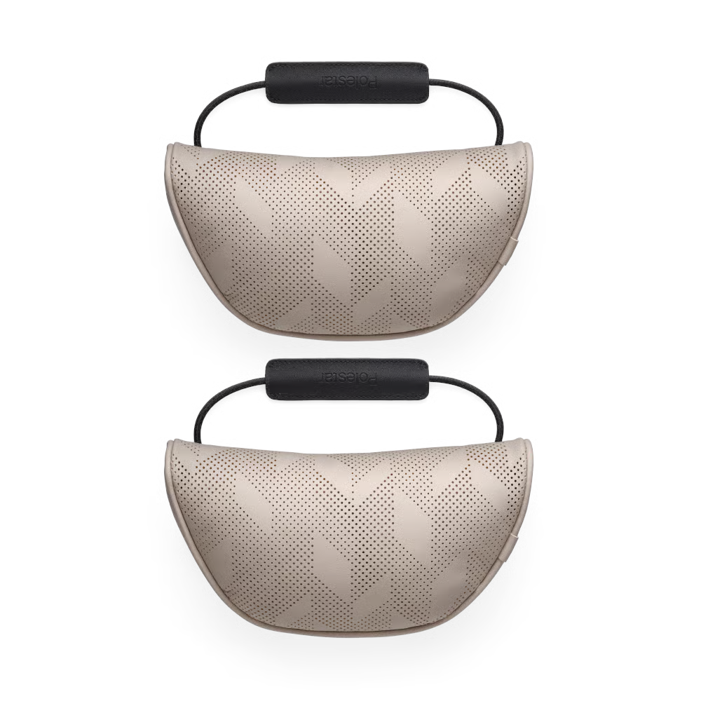 Genuine Polestar Rear Headrest Pillow, Jupiter Perforated Nappa Leather