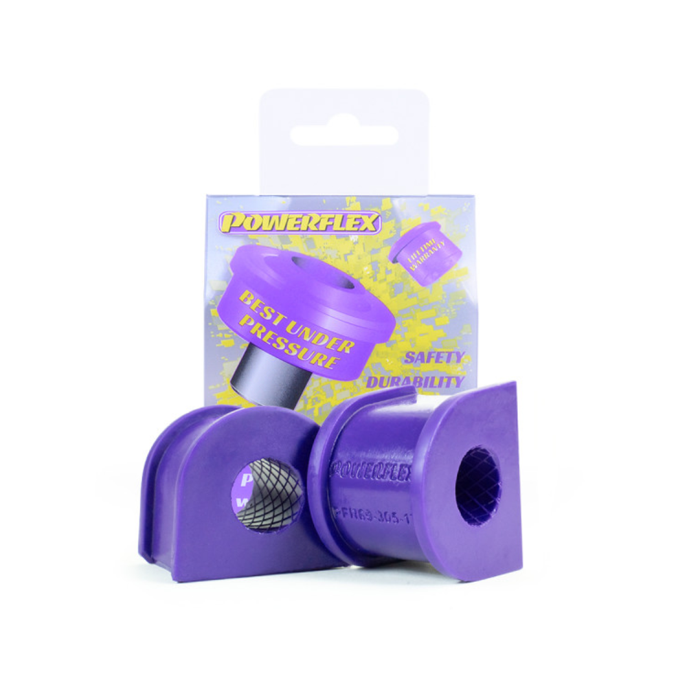 Powerflex PFR69-305-17 Rear Sway Bar To Chassis Bushing - 17 mm, Subaru Legacy / Impreza Turbo, WRX & Sti