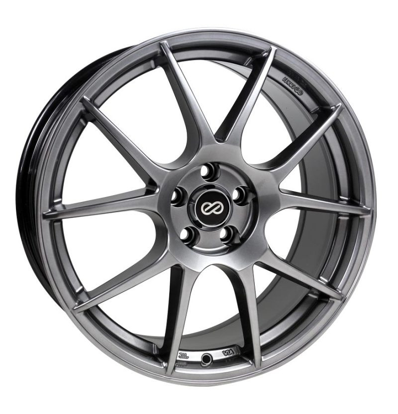 Enkei YS5 18x8 5x100 45mm offset 72.6mm Bore Hyper Black