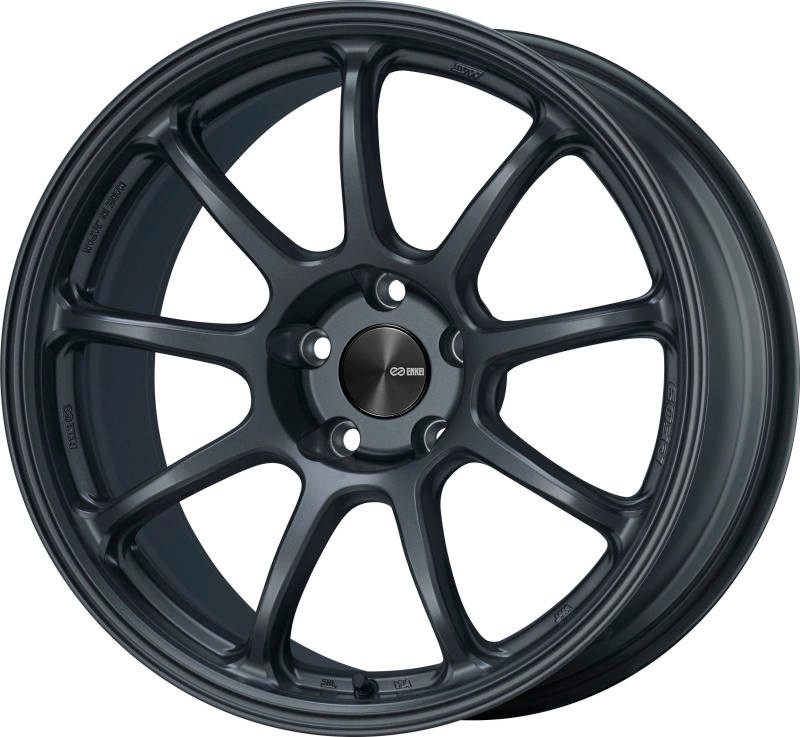 Enkei PF09 18x10.5 5x114.3 15mm Offset 75mm Bore Matte Gunmetal Wheel