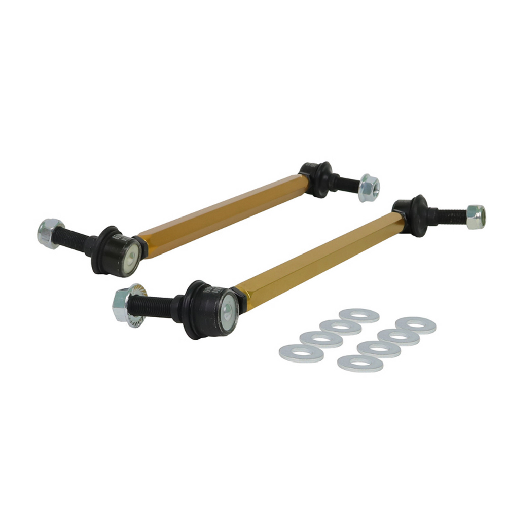 Whiteline KLC180-335 Whiteline Heavy Duty Adjustable Front Sway Bar End Links, Volvo S60 V70 S80 XC90