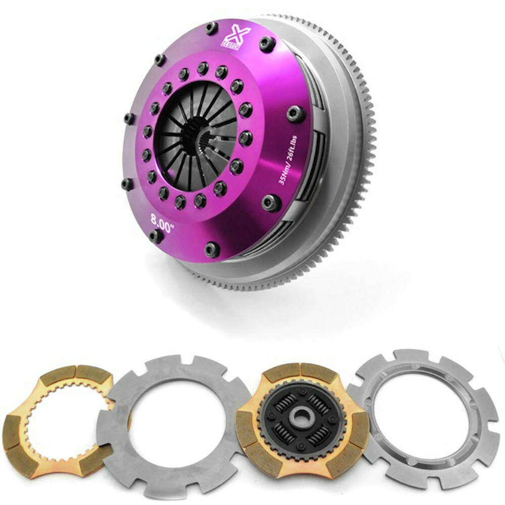 XClutch XKSU20522-2B XClutch 8 Sprung Ceramic Twin Disc Clutch Kit, XKSU20522-2B