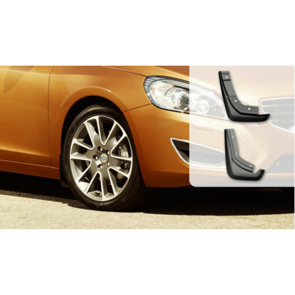 Genuine Volvo Mud Flaps Rear, V60 2014-2018 (31359685)