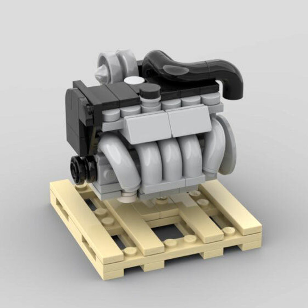 ViVA Performance Lego Whiteblock 5-Cylinder Crate Engine