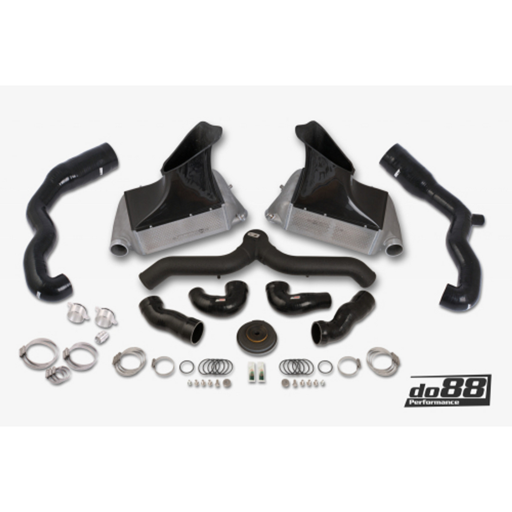 Do88 BigPack Intercoolers with Turbo Intakes, 2007-2009 Porsche 997.1 Turbo S