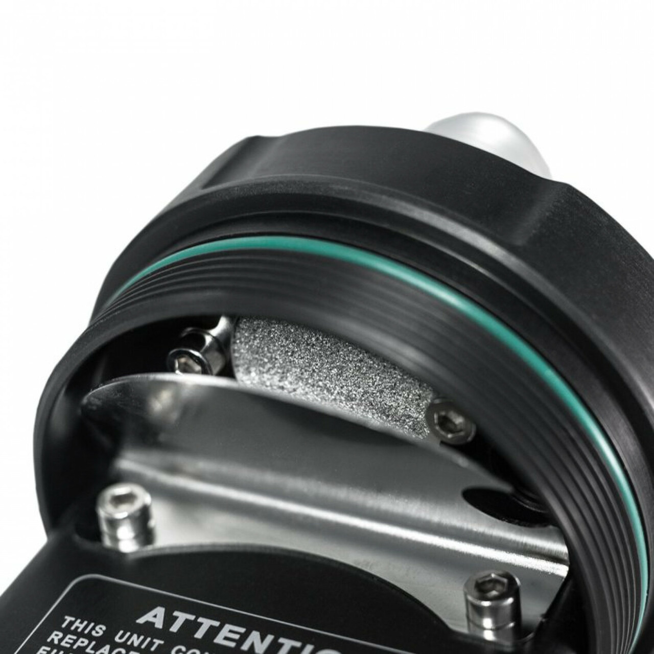 Mishimoto XL Baffled Oil Catch Can, 2-Port main image 0