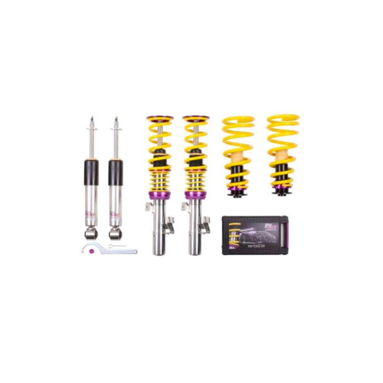 KW V3 Coilover Kit, S60/V60 T5/T6, FWD/AWD - ViVA Performance